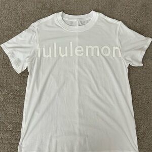 lululemon athletica White Short Sleeve Tee